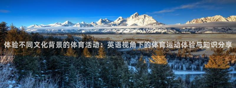 意昂包怎么样：体验不同文化背景的体育活动：英语视角下的体育运动体验与知识分享
